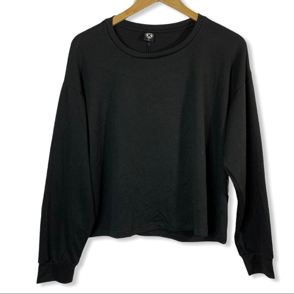 Circle X black‎ long sleeve sweatshirt XL new